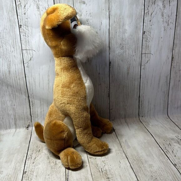 Shalom Toy Co Vintage 13-14 Inch Tramp Look Brown Dog RARE - Picture 7 of 9